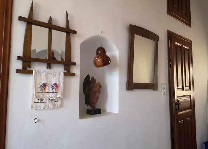 με θέα το χωριό & το όρος ζευς! דירה Apérathos